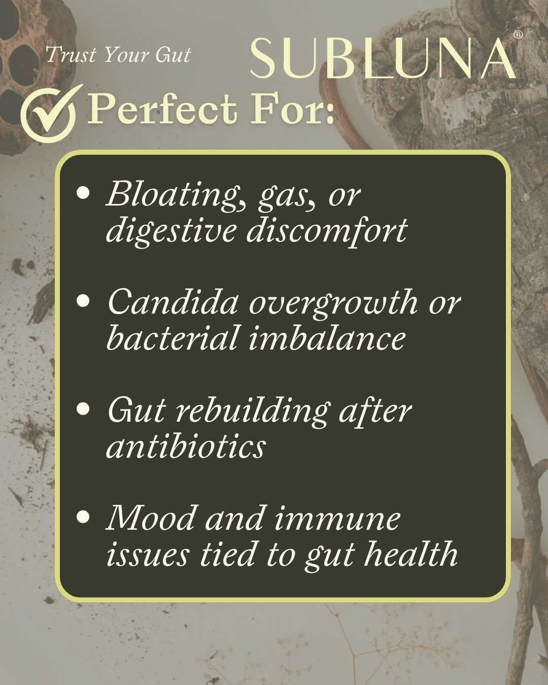 Trust Your Gut: Microbiome & Leaky Gut Support - SubLuna