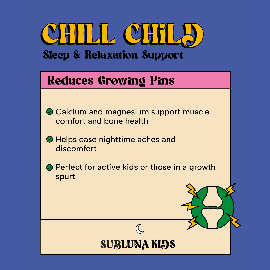 Chill Child: Calm & Sleep Gummy - SubLuna