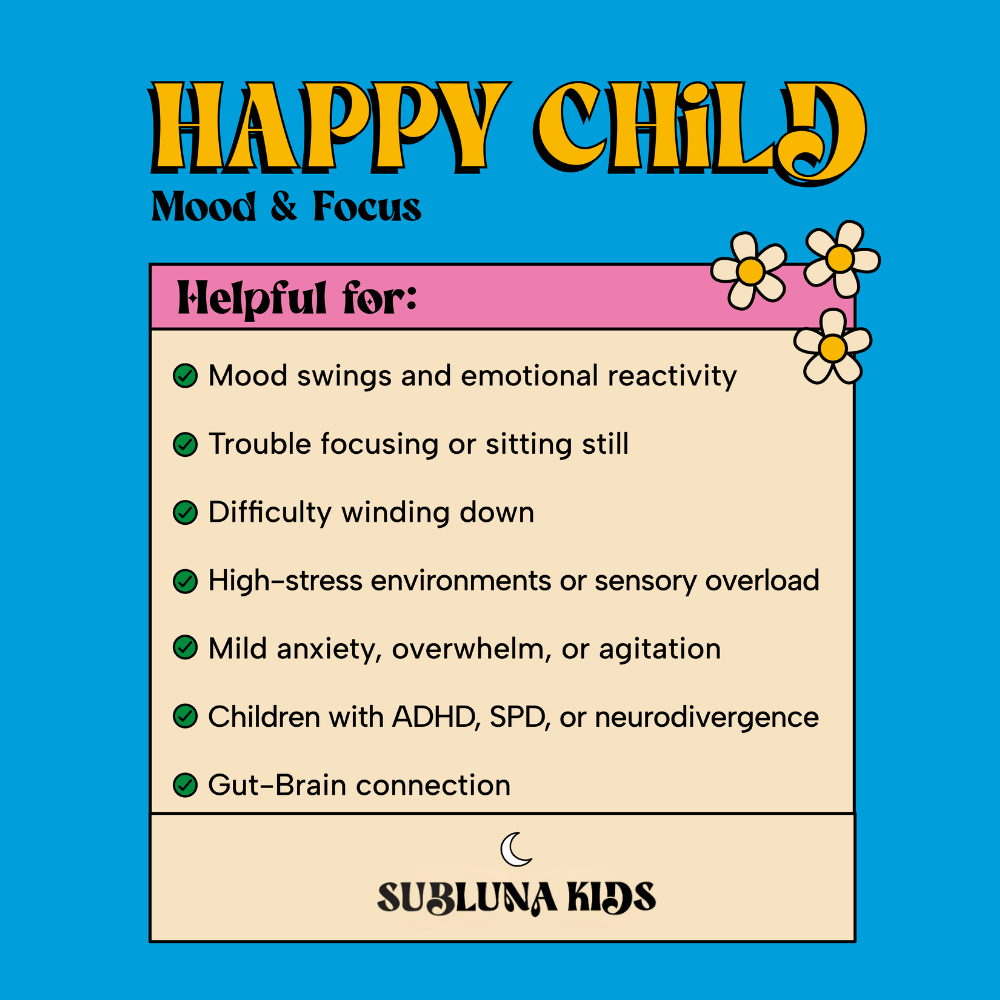 Happy Child: Mood & Brain Gummy - Cherry Cola Flavor - SubLuna