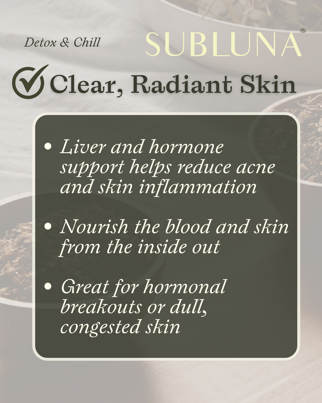 Detox & Chill: Adaptogenic Herbal Coffee - SubLuna