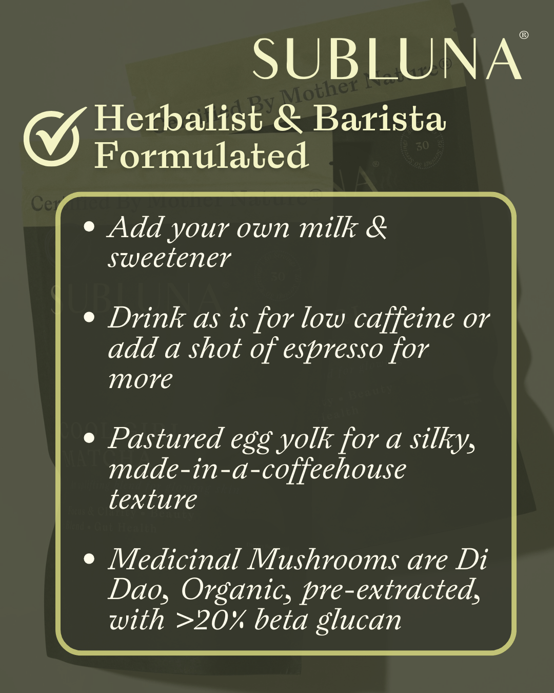 Fortress Chai - SubLuna