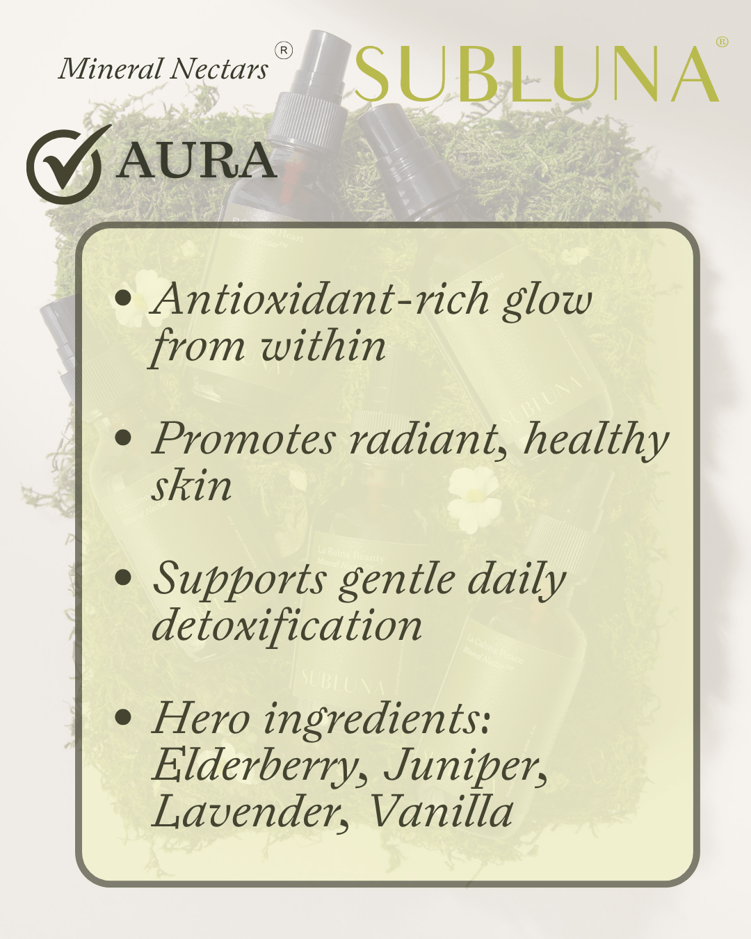 Rainbow Mineral Nectars Bundle (Alcohol - Free) - SubLuna