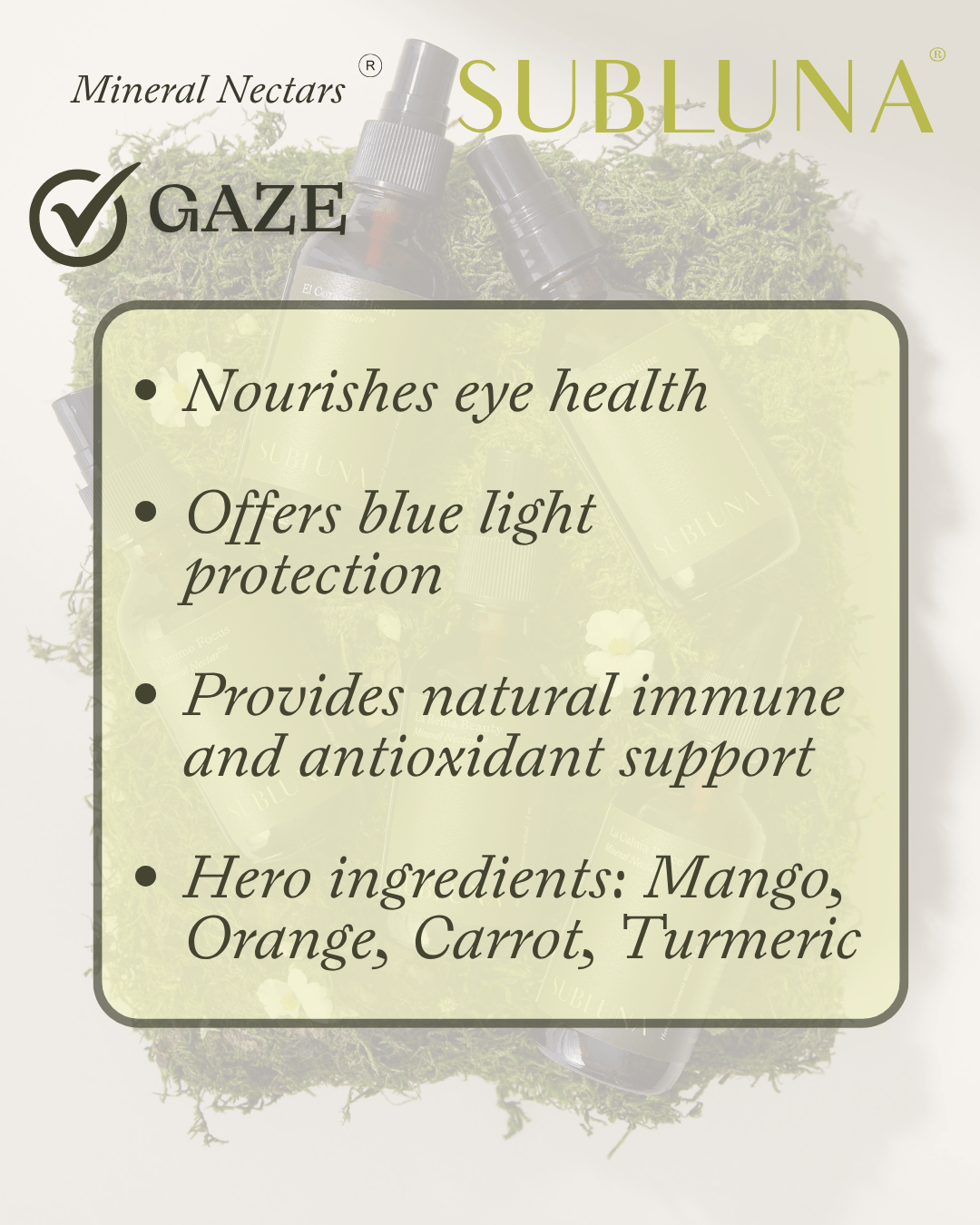 Rainbow Mineral Nectars Bundle (Alcohol - Free) - SubLuna