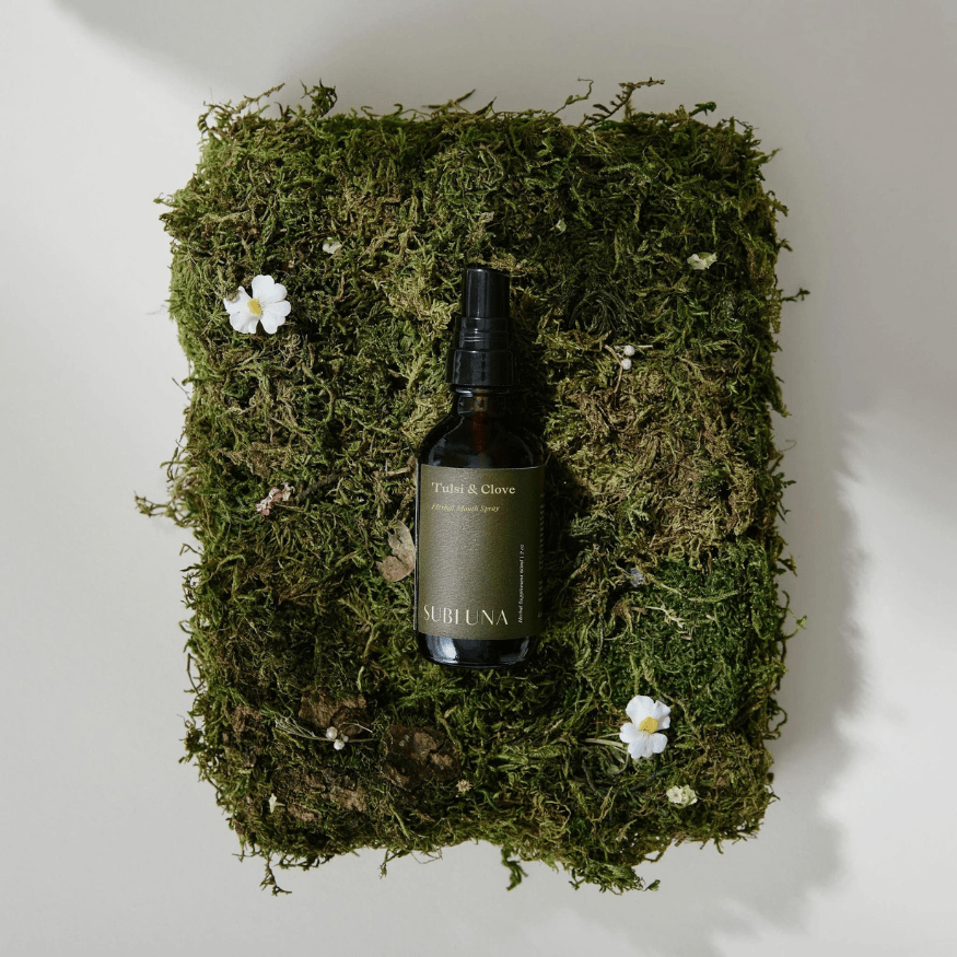 Tulsi and Clove Herbal Mouth Spray - SubLuna