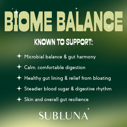 Biome Balance: Gut Inflammation & Microbiome Support - SubLuna