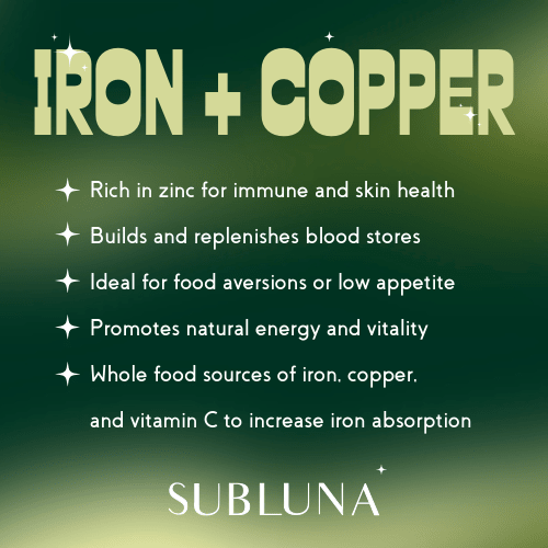 Iron + Copper Mineral Nectar - SubLuna