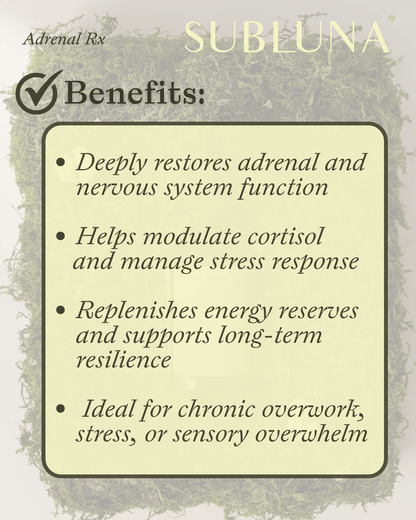 Adrenal Rx: Burnout Restoration Blend - SubLuna