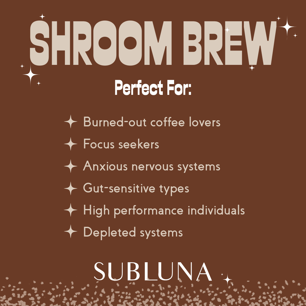 Shroom Brew Mushroom Coffee - SubLuna