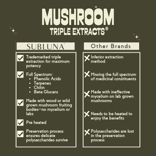 Tremella Mushroom Triple Extract - SubLuna