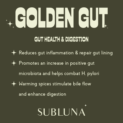 Golden Gut® Golden Milk for the Gut Brain - SubLuna