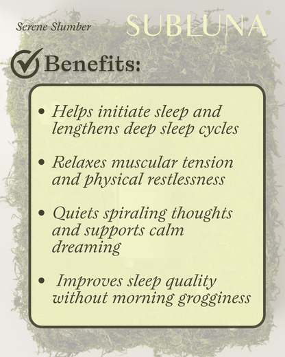 Serene Slumber: Hops and Skullcap Tincture Blend - SubLuna