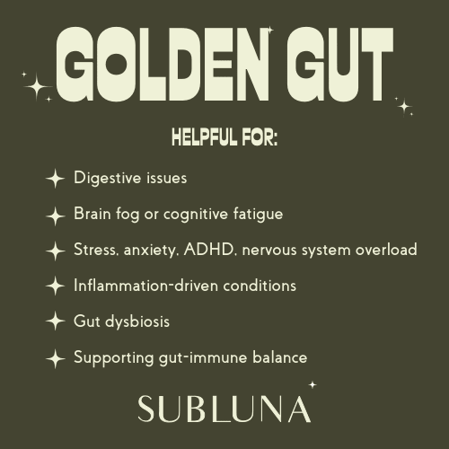 Golden Gut® Golden Milk for the Gut Brain - SubLuna