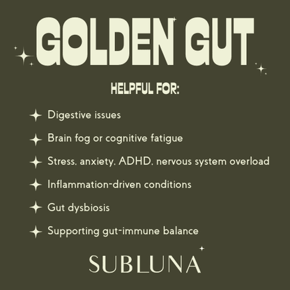 Golden Gut® Golden Milk for the Gut Brain - SubLuna