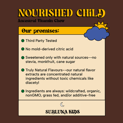 Nourished Child: Ancestral Vitamin Gummy - Cherry Chocolate - SubLuna