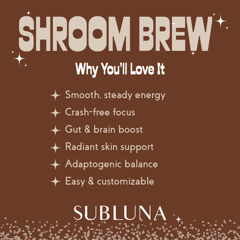 Shroom Brew Mushroom Coffee - SubLuna