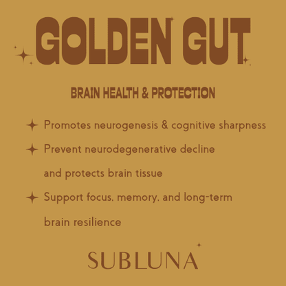 Golden Gut® Golden Milk for the Gut Brain - SubLuna