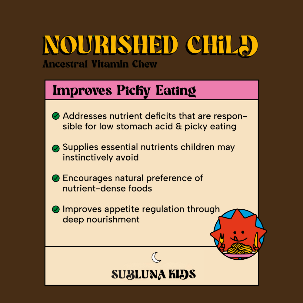 Nourished Child: Ancestral Vitamin Gummy - Cherry Chocolate - SubLuna