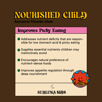 Nourished Child: Ancestral Vitamin Gummy - Cherry Chocolate - SubLuna