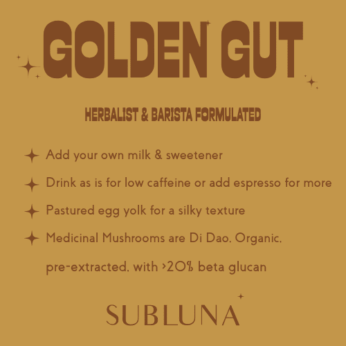 Golden Gut® Golden Milk for the Gut Brain - SubLuna