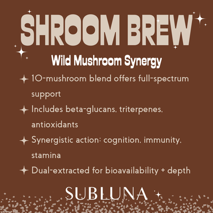 Shroom Brew Mushroom Coffee - SubLuna