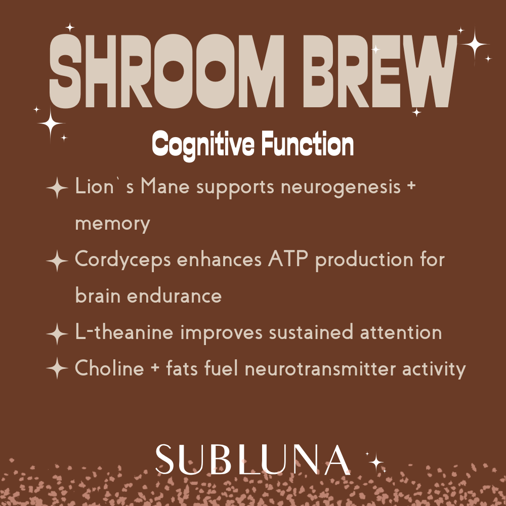 Shroom Brew Mushroom Coffee - SubLuna