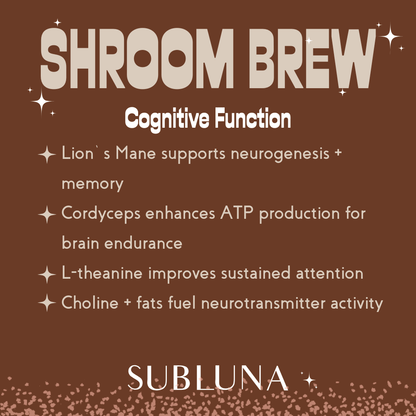 Shroom Brew Mushroom Coffee - SubLuna