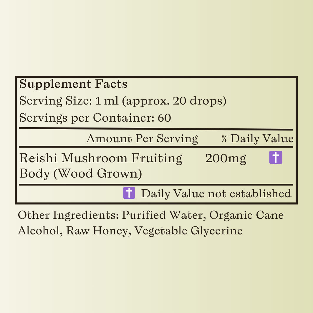 Reishi Mushroom Triple Extract - SubLuna