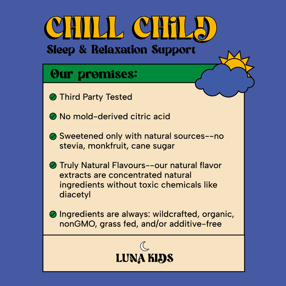Chill Child: Calm & Sleep Gummy - SubLuna