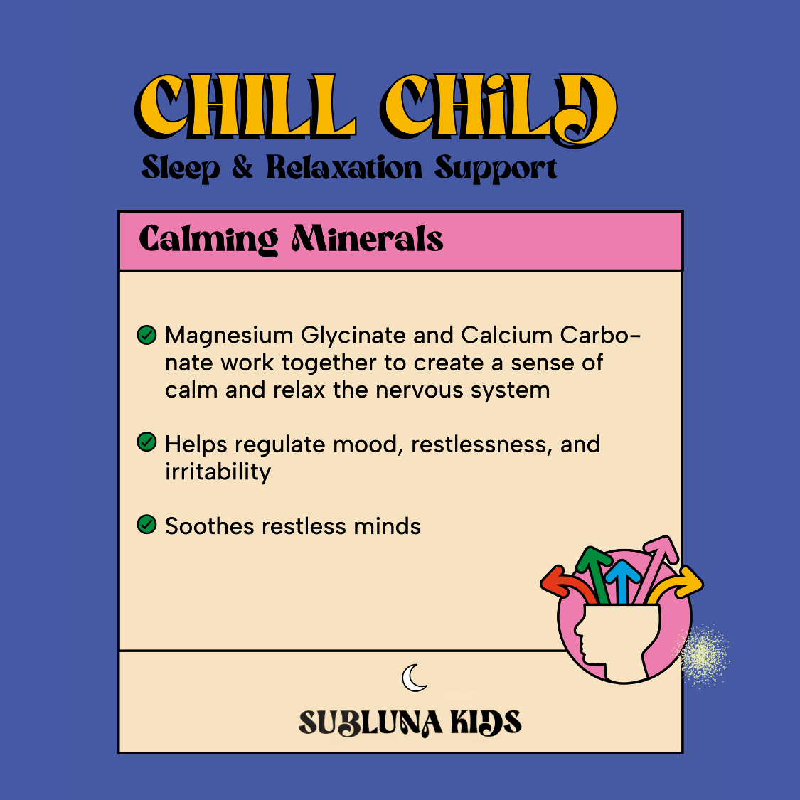 Chill Child: Calm & Sleep Gummy - SubLuna