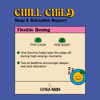 Chill Child: Calm & Sleep Gummy - SubLuna