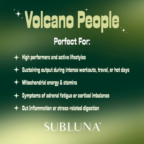 Volcano People: Herbal Electrolytes for Natural Energy - SubLuna