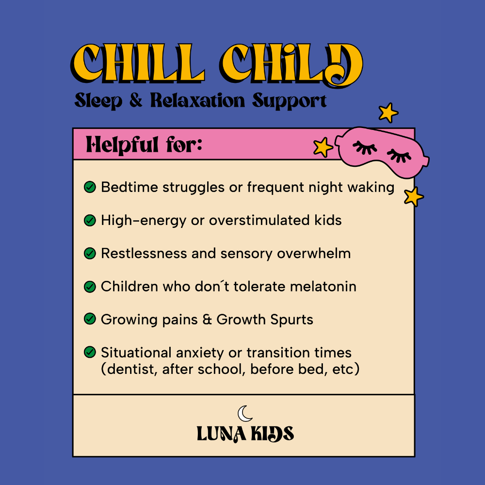Chill Child: Calm & Sleep Gummy - SubLuna