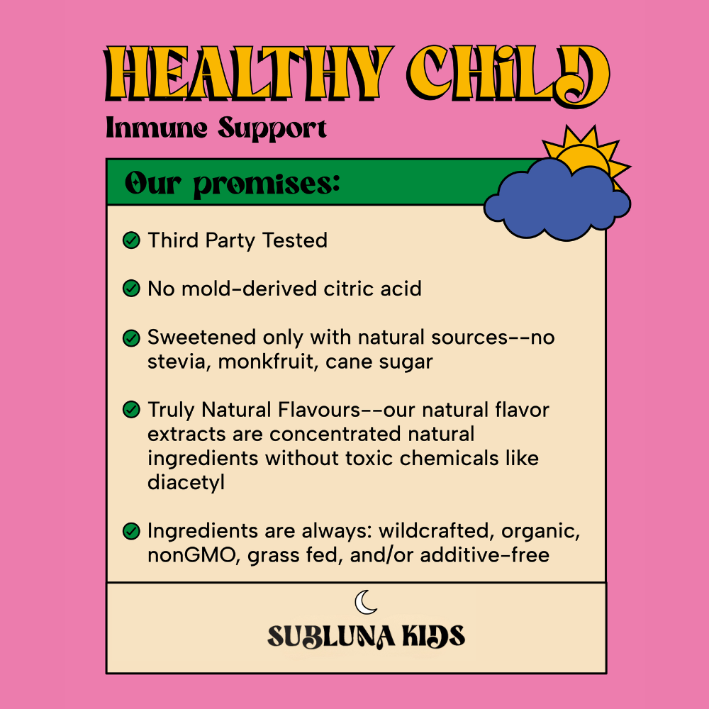 Healthy Child: Immune & Illness Gummy - SubLuna