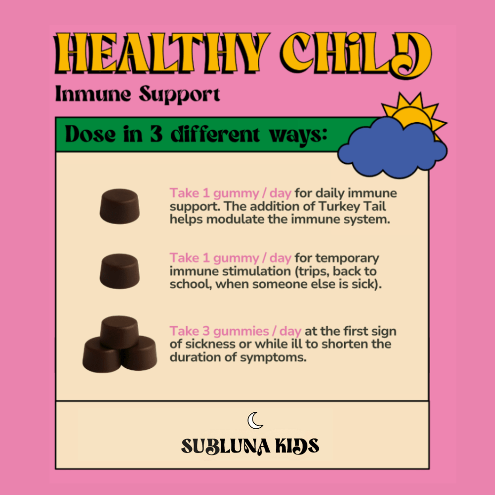 Healthy Child: Immune & Illness Gummy - SubLuna