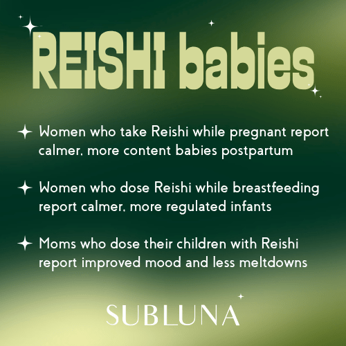 Reishi Mushroom Triple Extract® plus Nano Technology - SubLuna