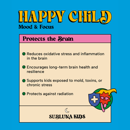 Happy Child: Mood & Brain Gummy - Cherry Cola Flavor - SubLuna