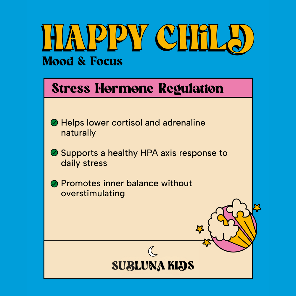 Happy Child: Mood & Brain Gummy - Cherry Cola Flavor - SubLuna