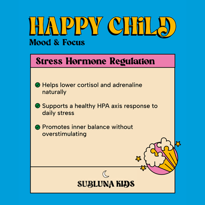 Happy Child: Mood & Brain Gummy - Cherry Cola Flavor - SubLuna