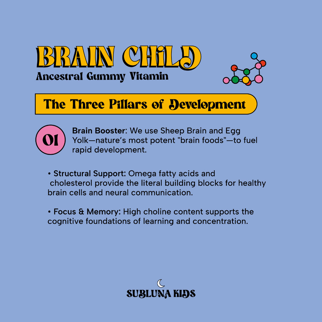 Brain Child: Ancestral Vitamin Gummy - SubLuna