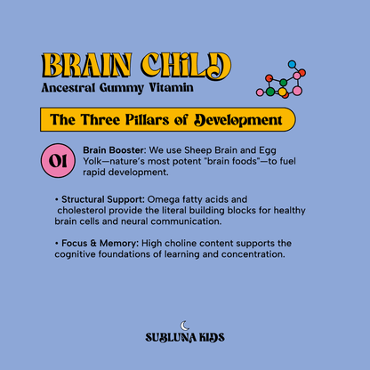 Brain Child: Ancestral Vitamin Gummy - SubLuna
