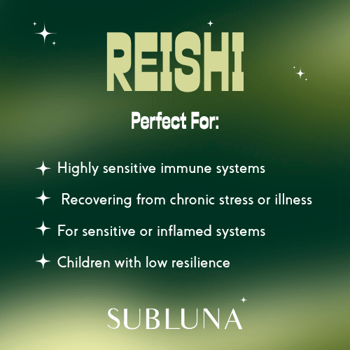 Reishi Mushroom Triple Extract® plus Nano Technology - SubLuna