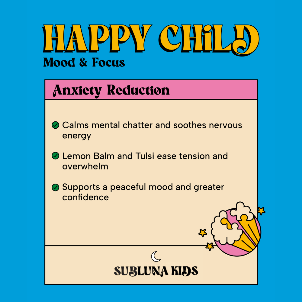 Happy Child: Mood & Brain Gummy - Cherry Cola Flavor - SubLuna