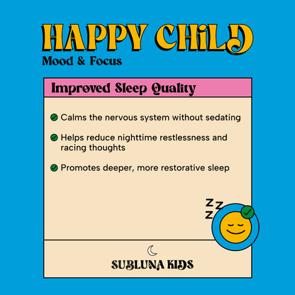 Happy Child: Mood & Brain Gummy - Cherry Cola Flavor - SubLuna