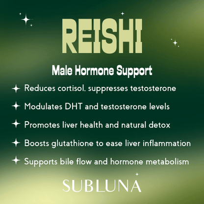 Reishi Mushroom Triple Extract® plus Nano Technology - SubLuna