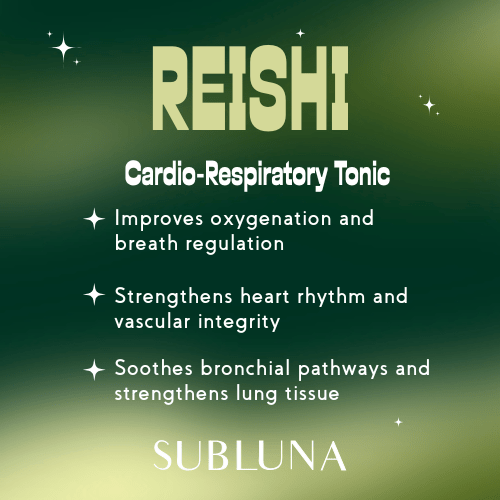 Reishi Mushroom Triple Extract® plus Nano Technology - SubLuna