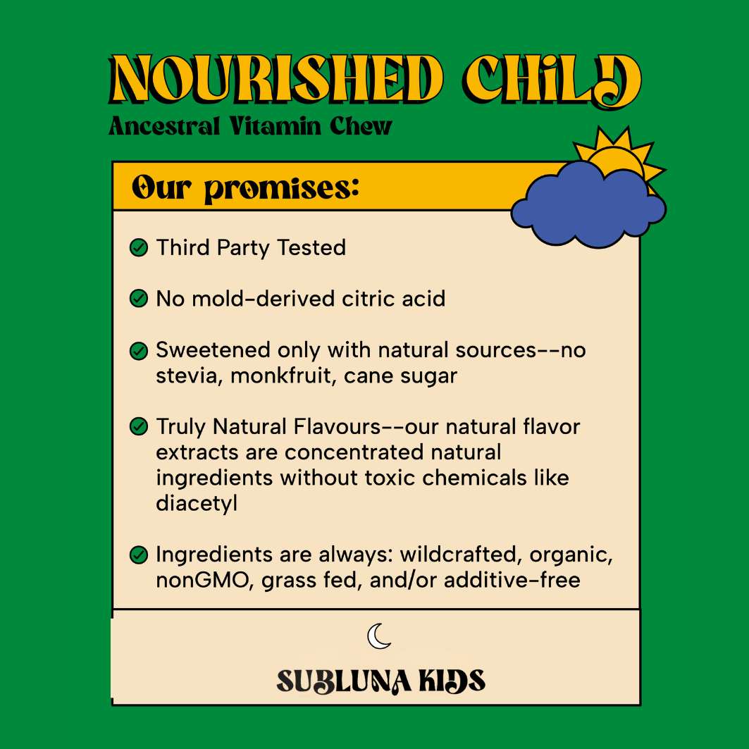 Nourished Child: Ancestral Vitamin Gummy - SubLuna