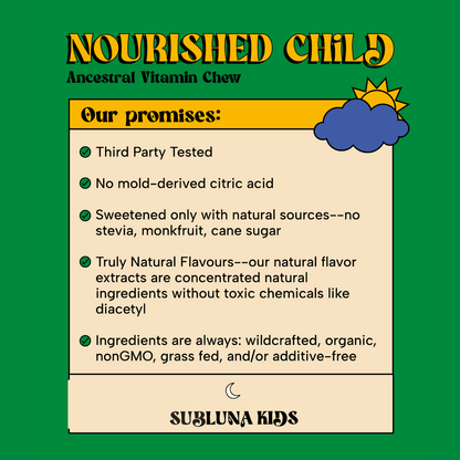 Nourished Child: Ancestral Vitamin Gummy - SubLuna