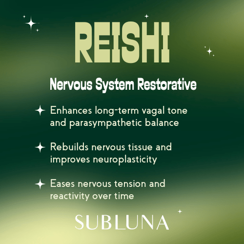 Reishi Mushroom Triple Extract® plus Nano Technology - SubLuna