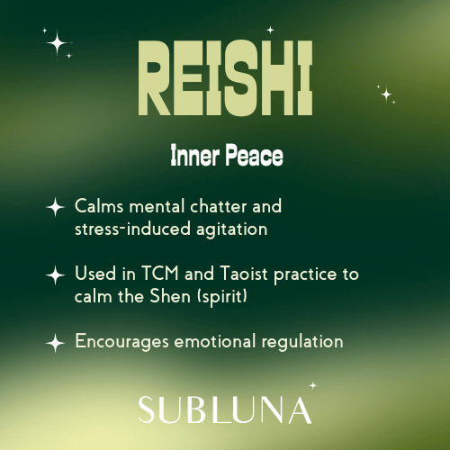 Reishi Mushroom Triple Extract® plus Nano Technology - SubLuna