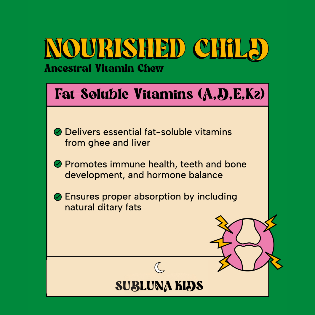 Nourished Child: Ancestral Vitamin Gummy - SubLuna